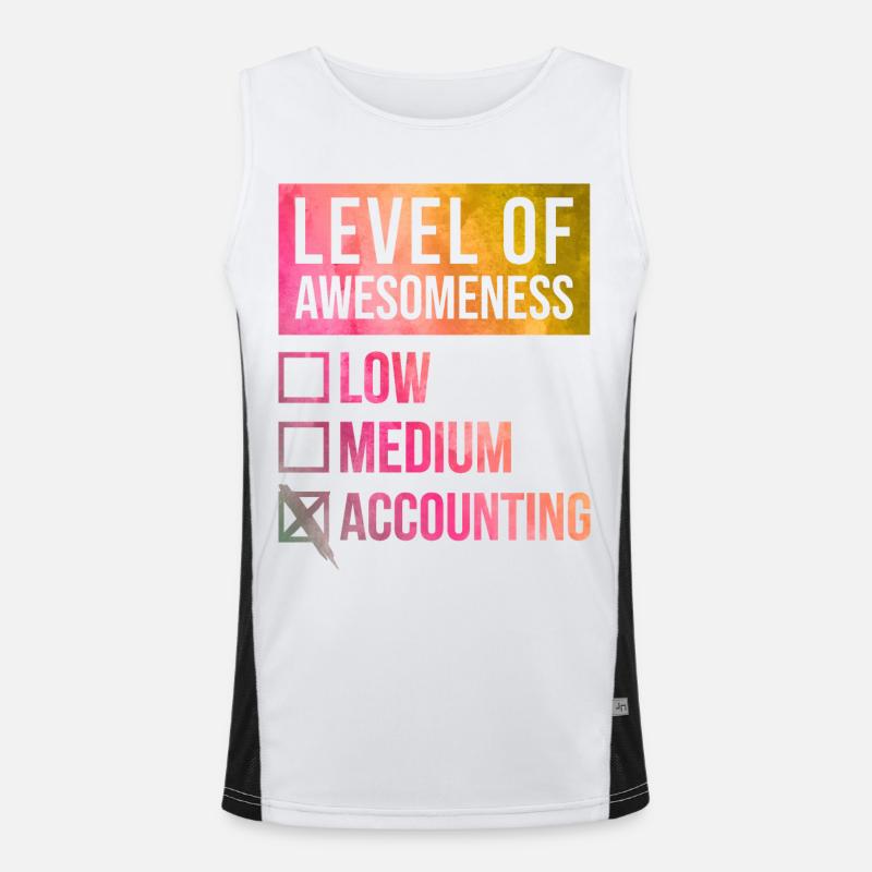 comptabilité Débardeur respirant contrasté Homme 