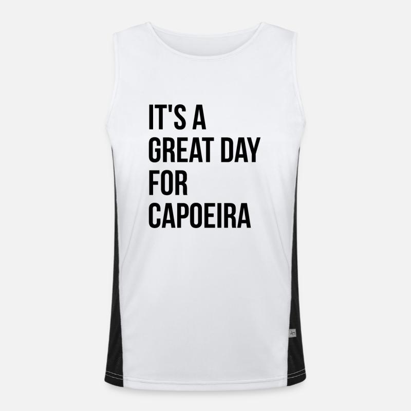 Capoeira Débardeur respirant contrasté Homme 