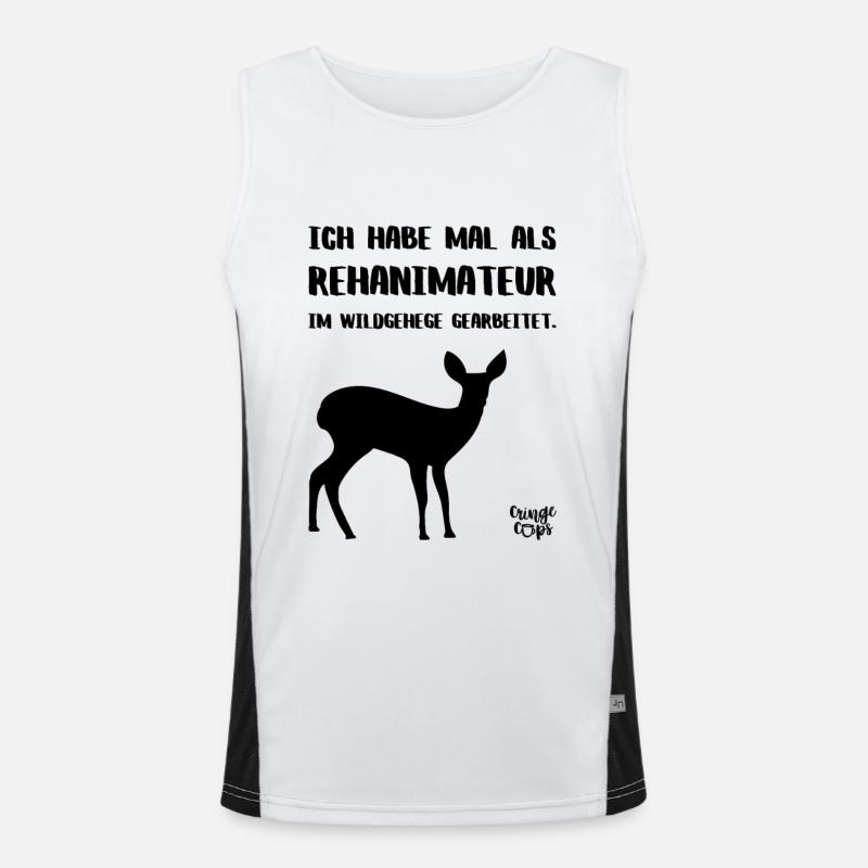 Rehanimateur Funktionelles Kontrast-Tank Top für Männer