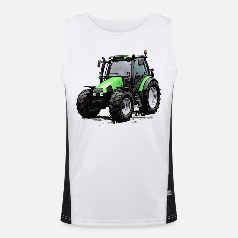 Agrotron 100 Débardeur respirant contrasté Homme 