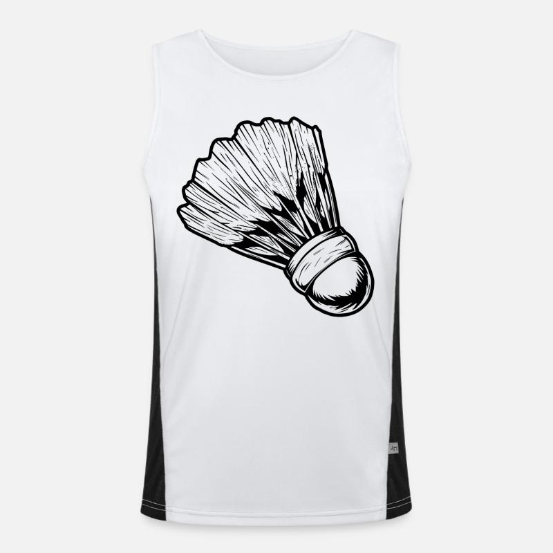 Federball Funktionelles Kontrast-Tank Top für Männer 