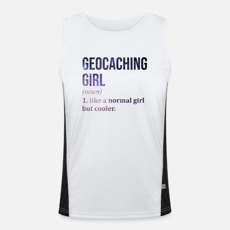 Géocaching Débardeur respirant contrasté Homme 