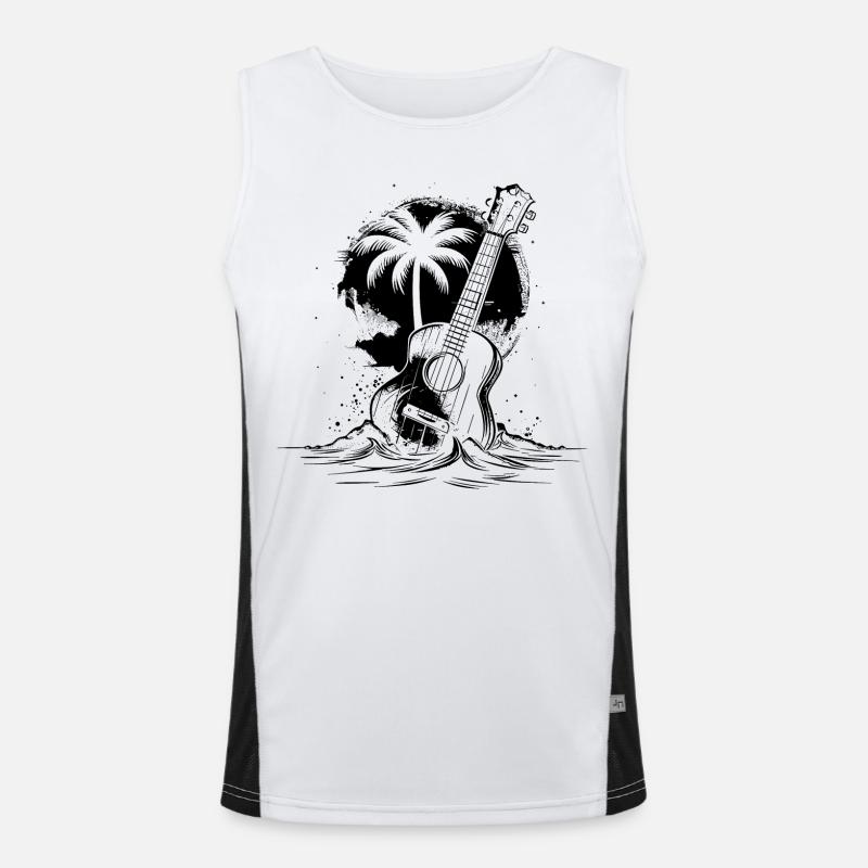 Ukulele Men's Functional Contrast Tank Top 