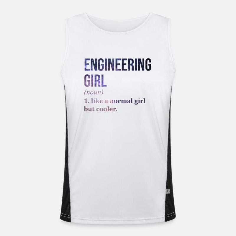 Engineer Men's Functional Contrast Tank Top 