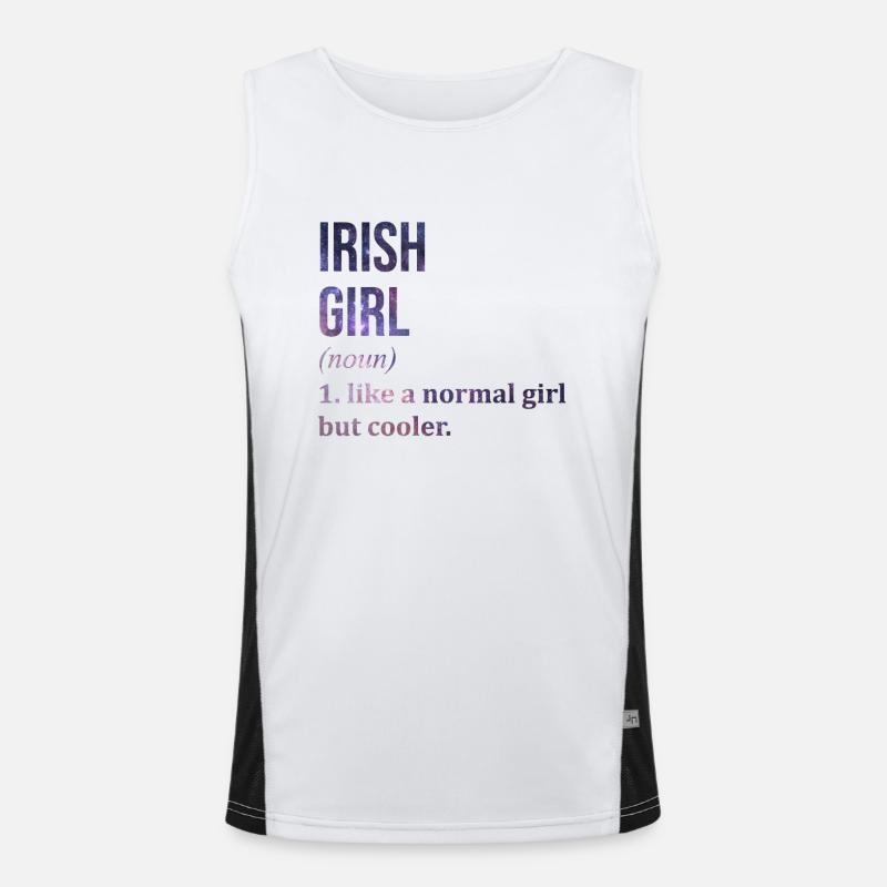 Irlande Débardeur respirant contrasté Homme 
