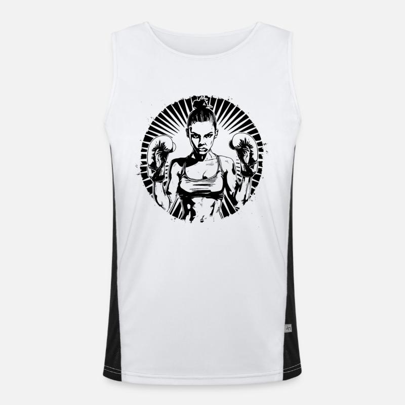 Boxer Men's Functional Contrast Tank Top 