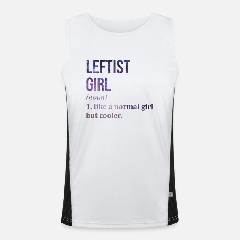 Linker Funktionelles Kontrast-Tank Top für Männer 