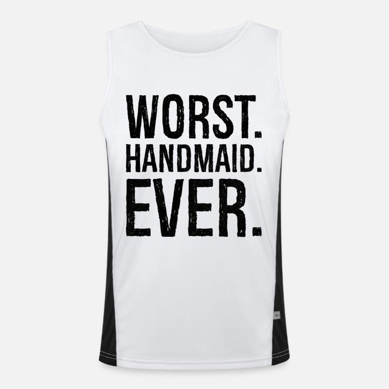 worst handmaid ever Men's Functional Contrast Tank Top 