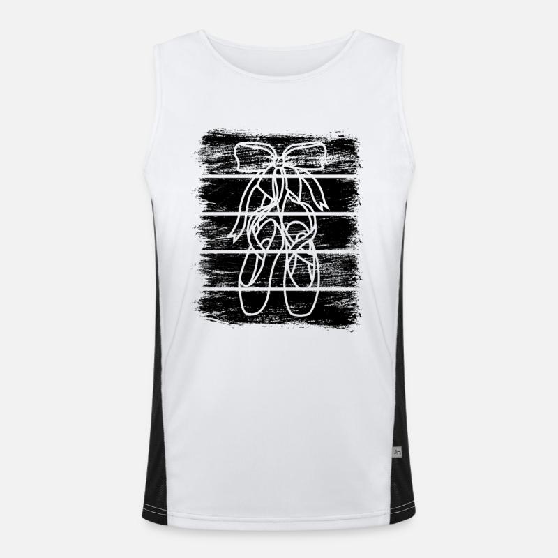 Ballettschuhe Funktionelles Kontrast-Tank Top für Männer 