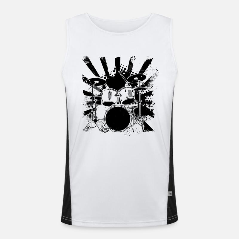 Percussion Men's Functional Contrast Tank Top 