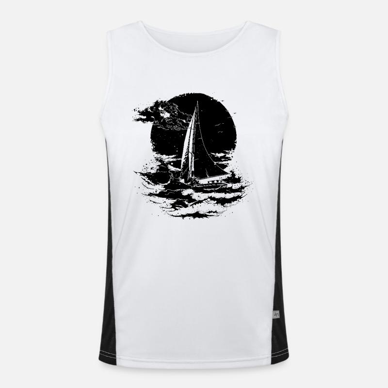 Sail Men's Functional Contrast Tank Top 