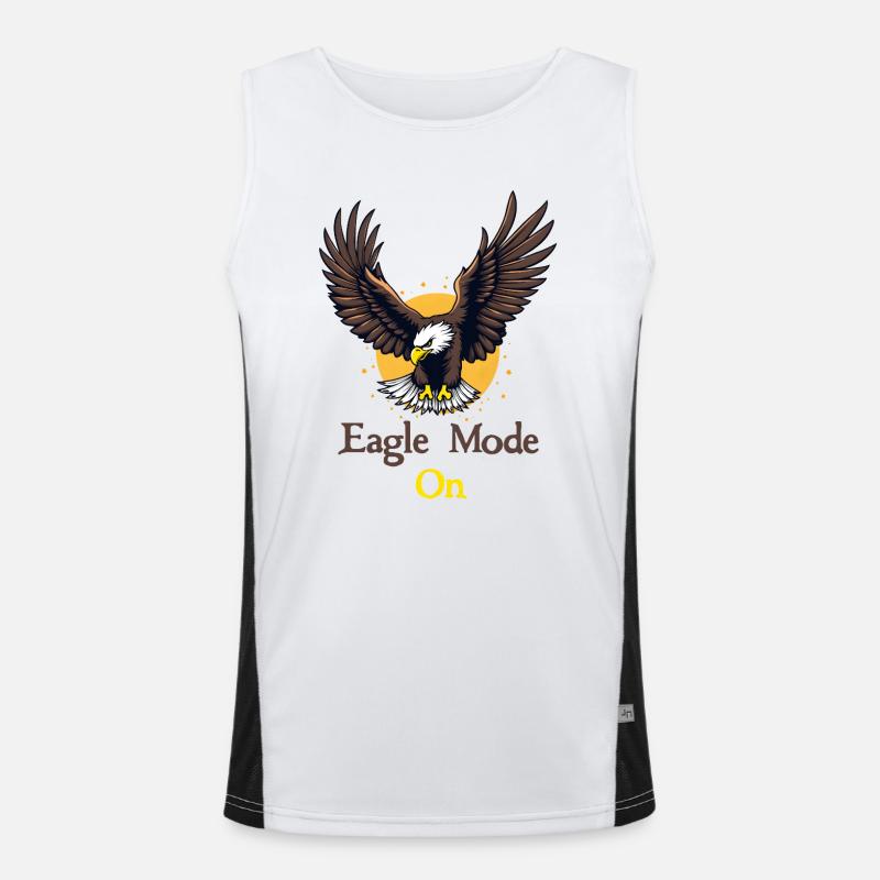 Eagle Mode : On Funktionelles Kontrast-Tank Top für Männer 
