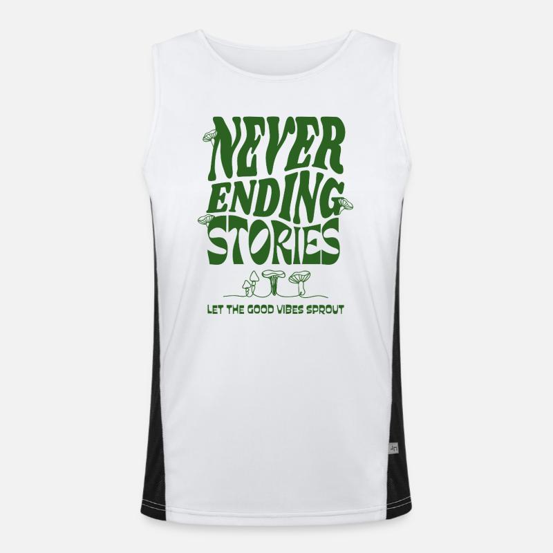 Never Ending Stories – Close to Nature Men's Functional Contrast Tank Top 
