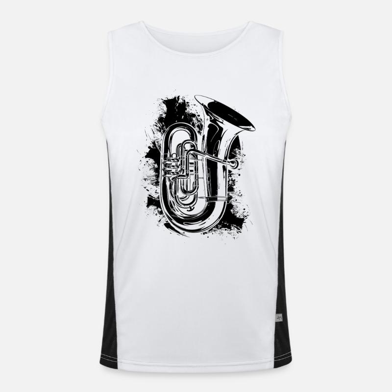 Tuba Graffiti Débardeur respirant contrasté Homme 