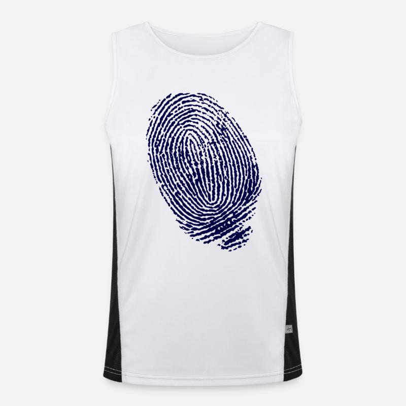 FINGERPRINT Men's Functional Contrast Tank Top 