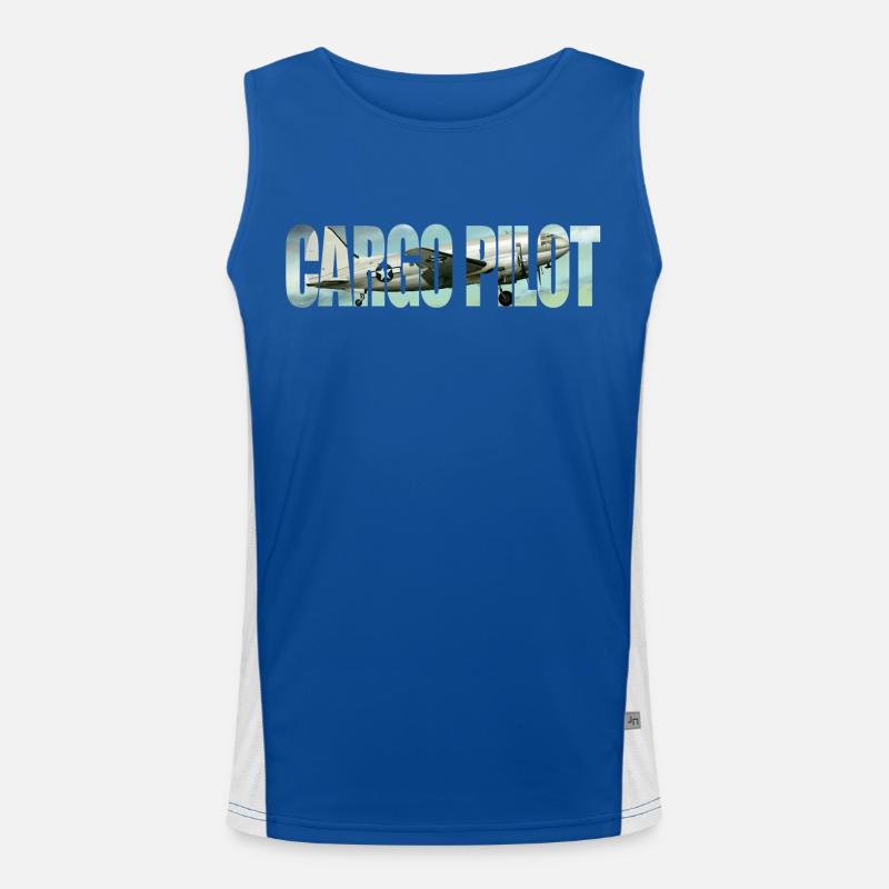 Cargo pilot C-46 Men's Functional Contrast Tank Top 