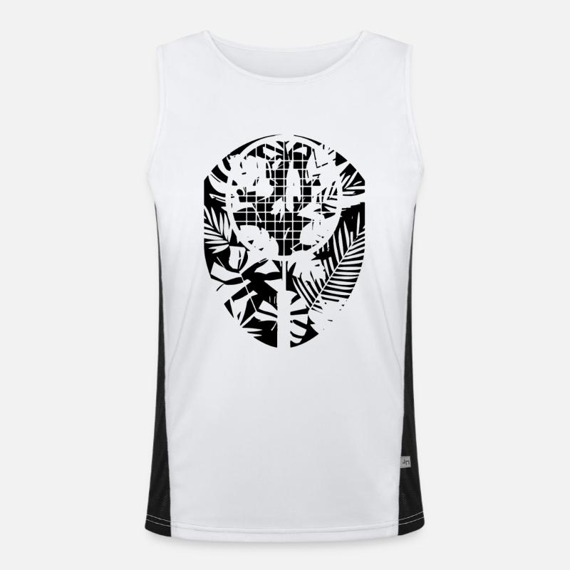 Badminton rackets Men's Functional Contrast Tank Top 