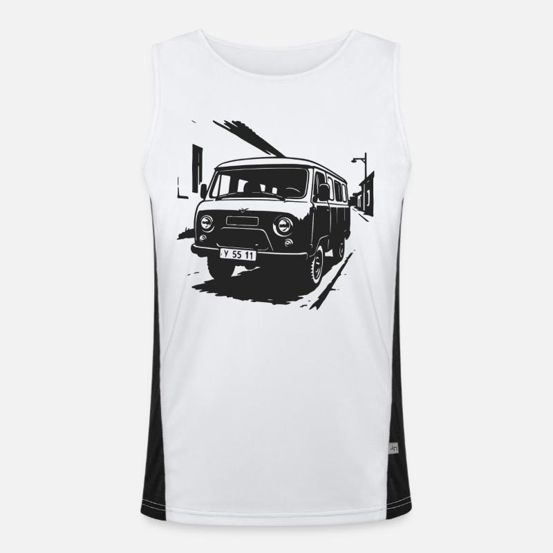 Van Cult Tour Men's Functional Contrast Tank Top 
