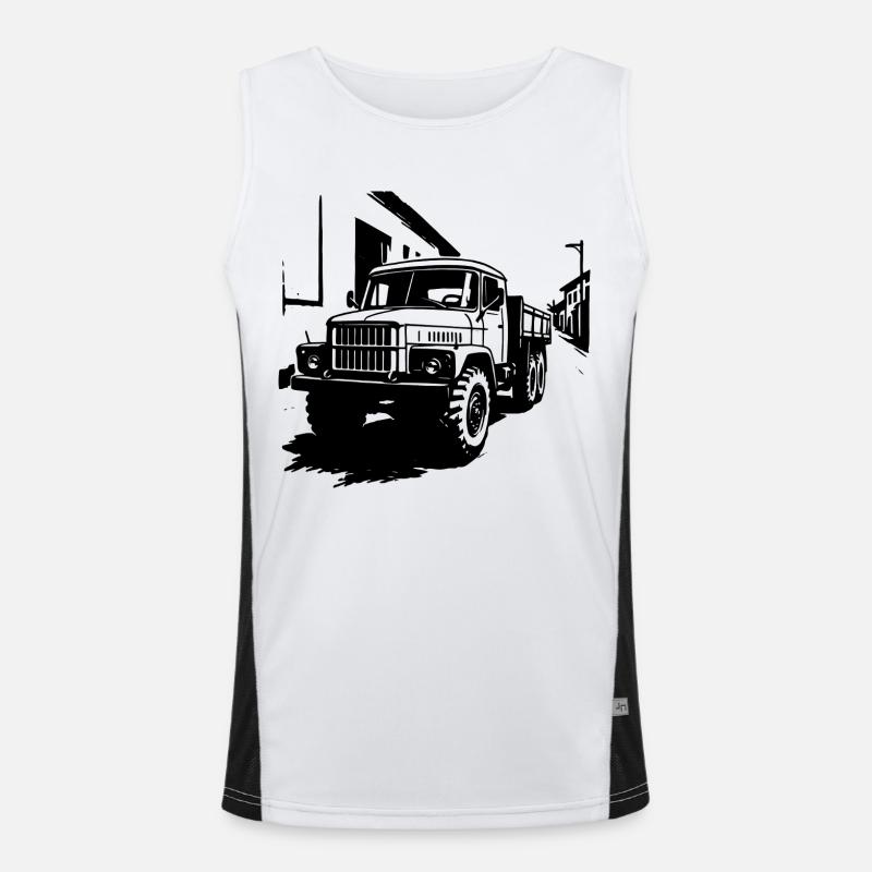 Géant d’acier de l’Est Débardeur respirant contrasté Homme 