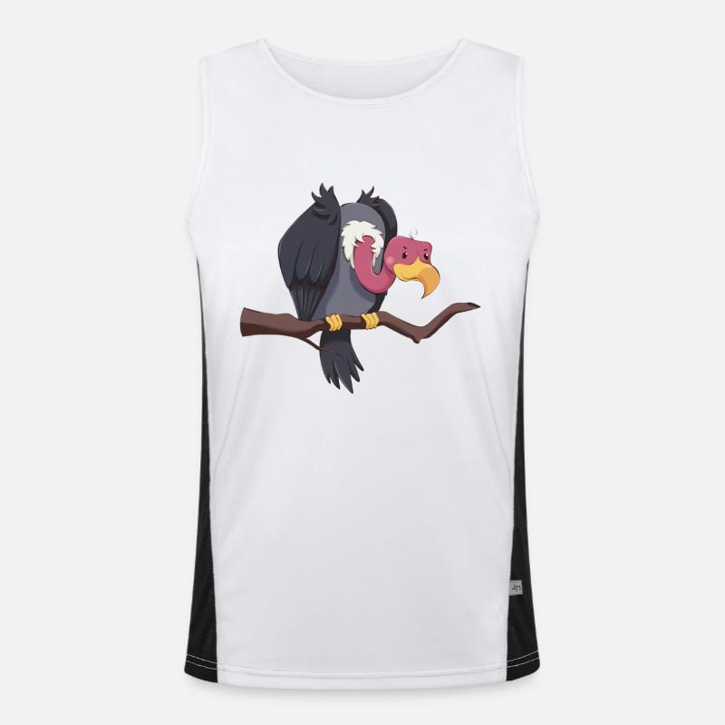Geier Funktionelles Kontrast-Tank Top für Männer 