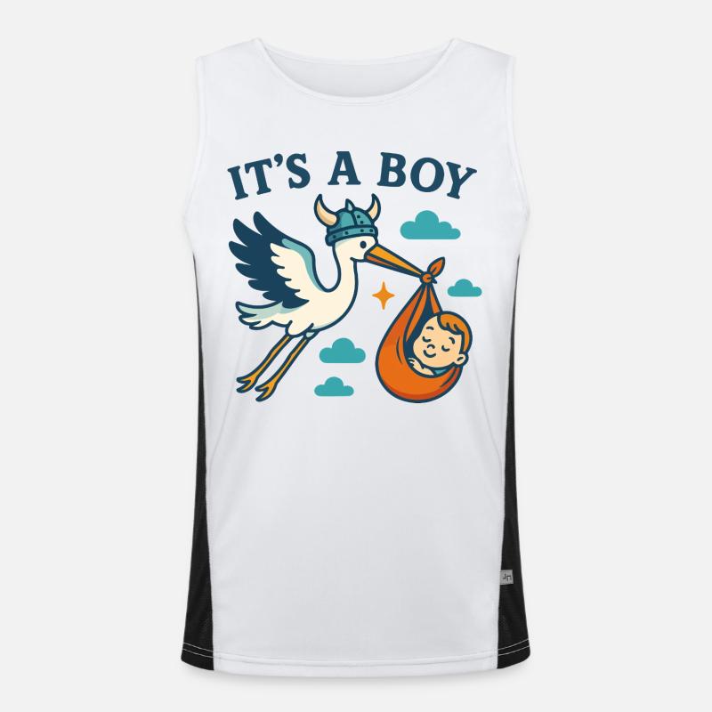 Arrivée du Viking Boy Débardeur respirant contrasté Homme 