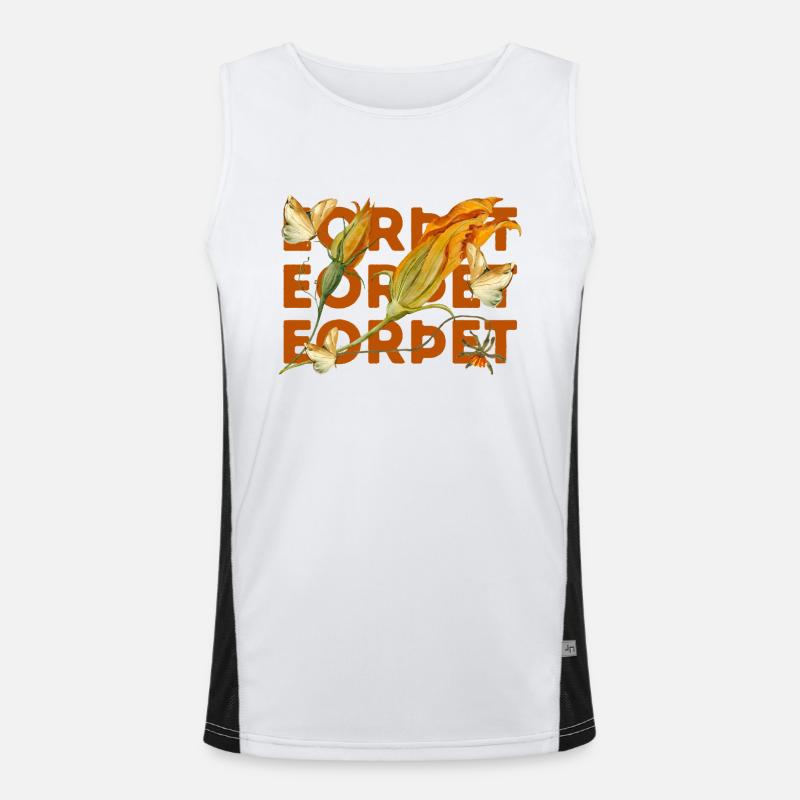 Uralte Erde Funktionelles Kontrast-Tank Top für Männer 