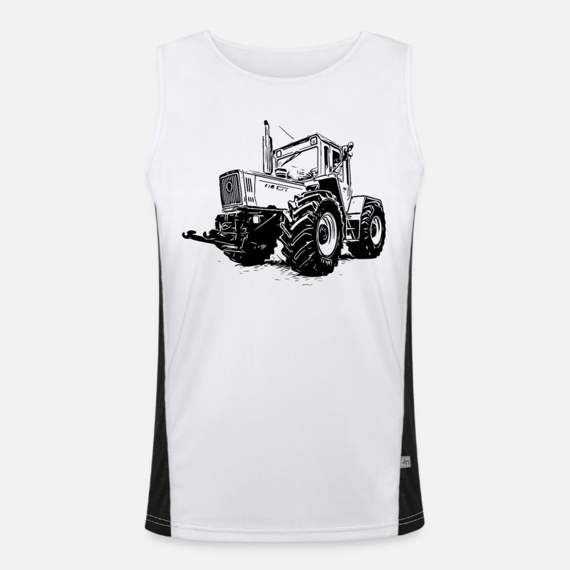 Der Grüne Koloss Funktionelles Kontrast-Tank Top für Männer 