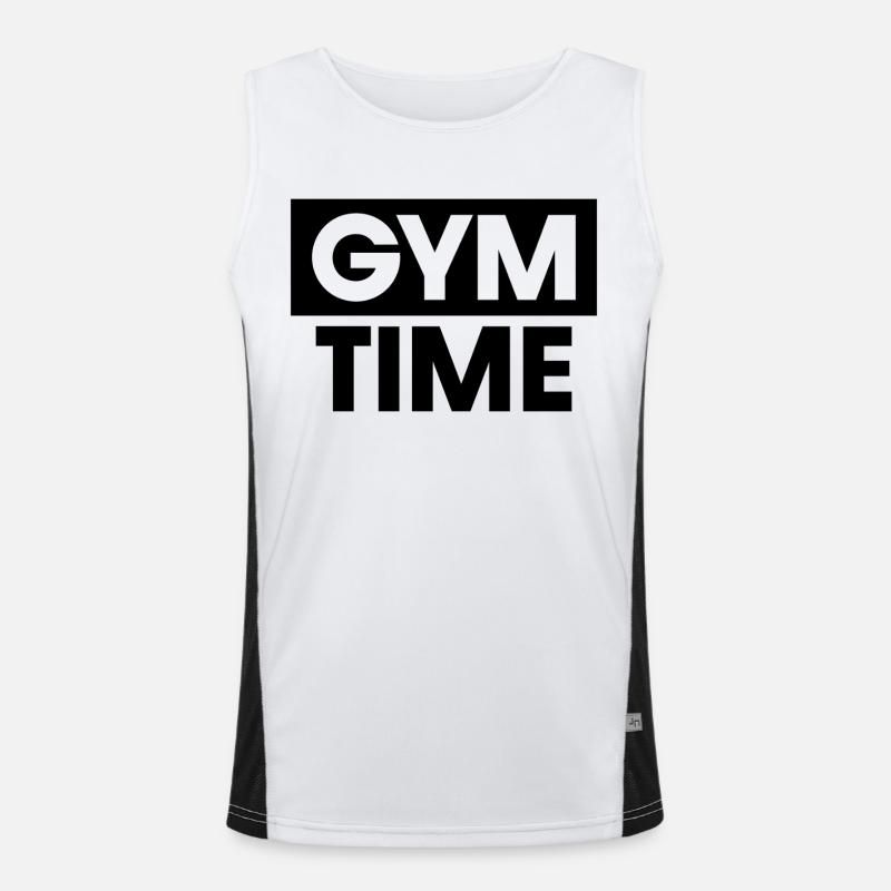 Gym Time Men's Functional Contrast Tank Top 