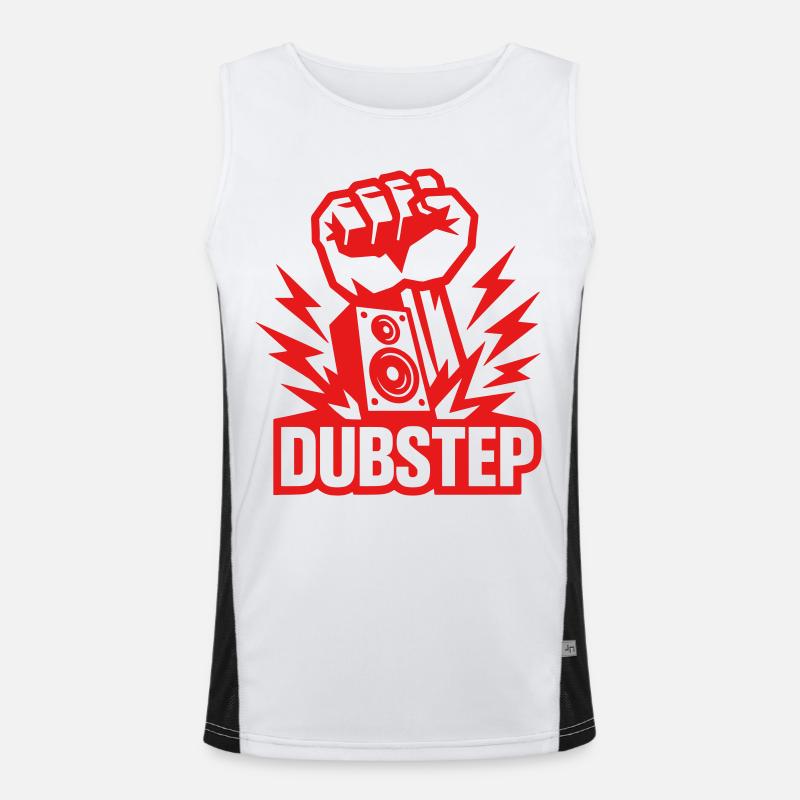 Dubstep Power Men's Functional Contrast Tank Top 