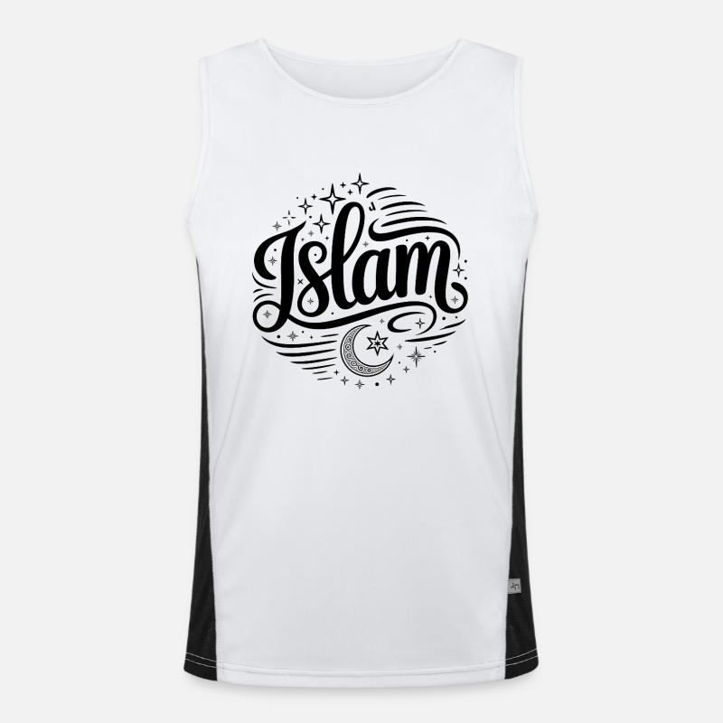 Islam - Conception religieuse Débardeur respirant contrasté Homme 