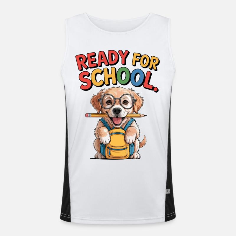 Chiot d’école Débardeur respirant contrasté Homme 