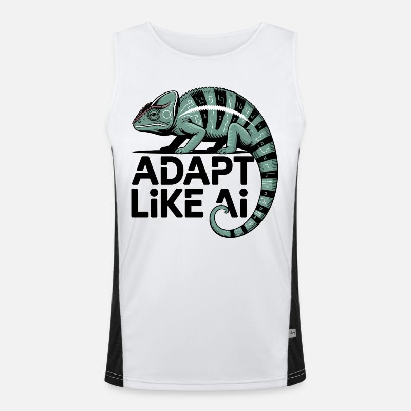 Cyber Chameleon Men's Functional Contrast Tank Top 
