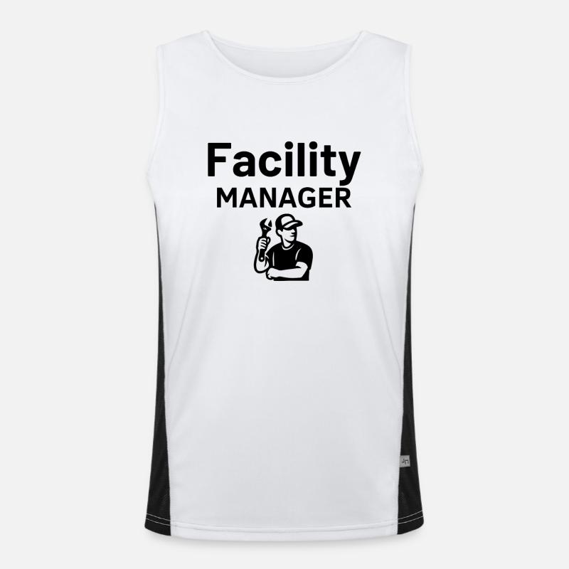 Gestionnaire d’installations Débardeur respirant contrasté Homme 