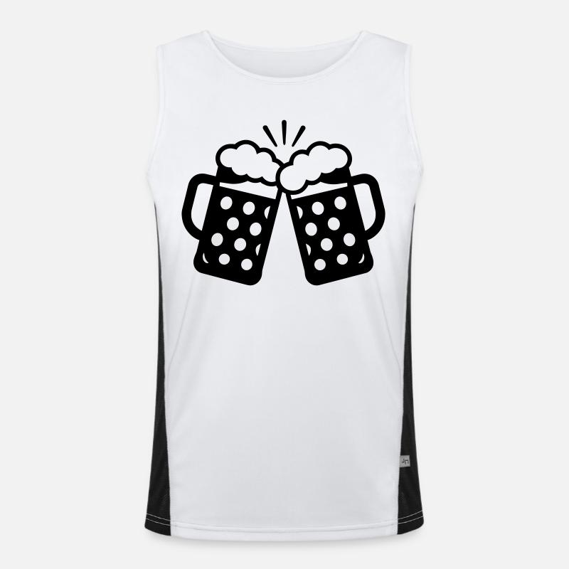 Cheers! Men's Functional Contrast Tank Top 