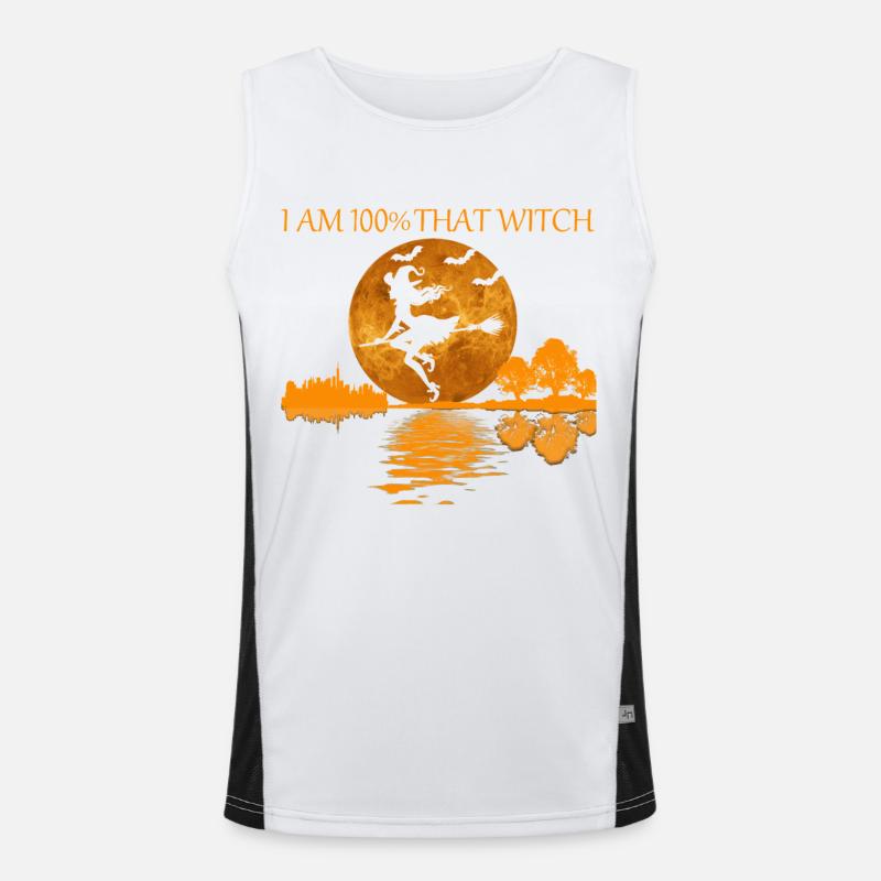100 Percent That Witch Men's Functional Contrast Tank Top 