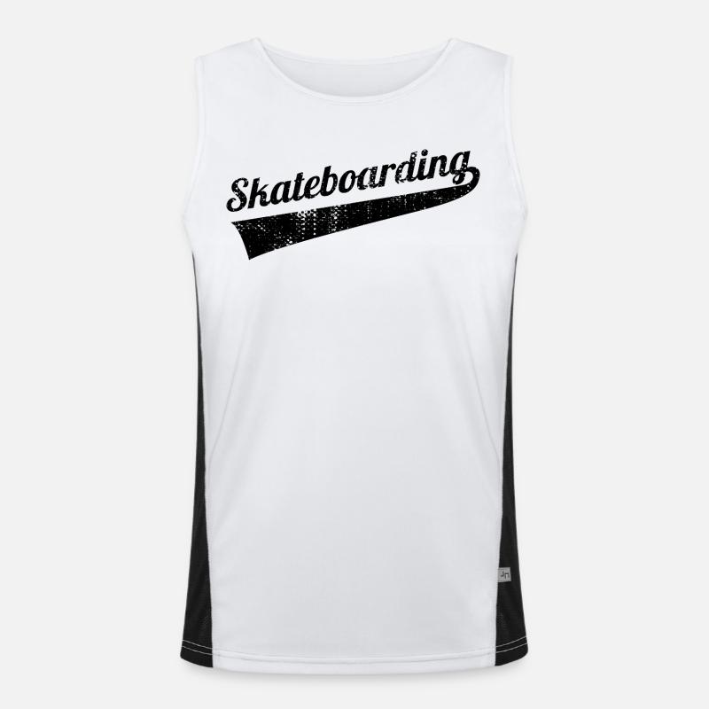 Skateboarding Débardeur respirant contrasté Homme 