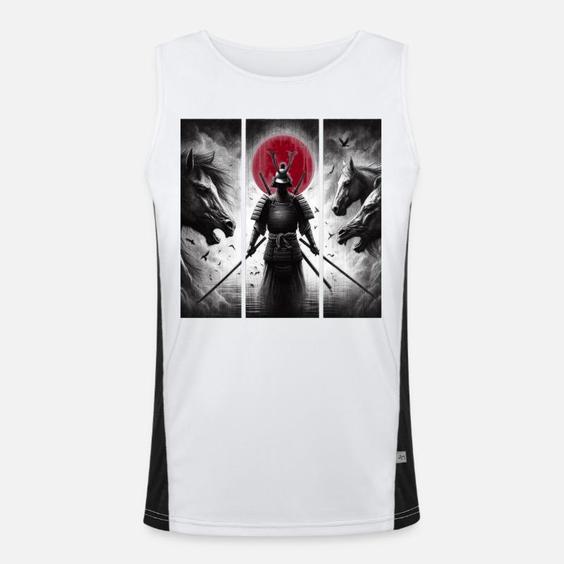 Samouraï Débardeur respirant contrasté Homme 