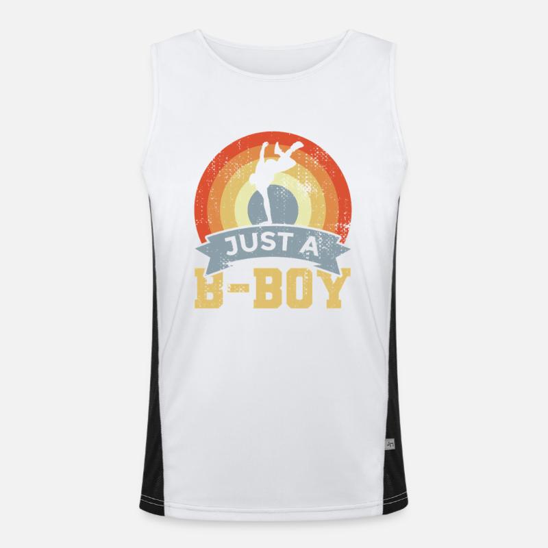 Breakdancer Garçon Débardeur respirant contrasté Homme 