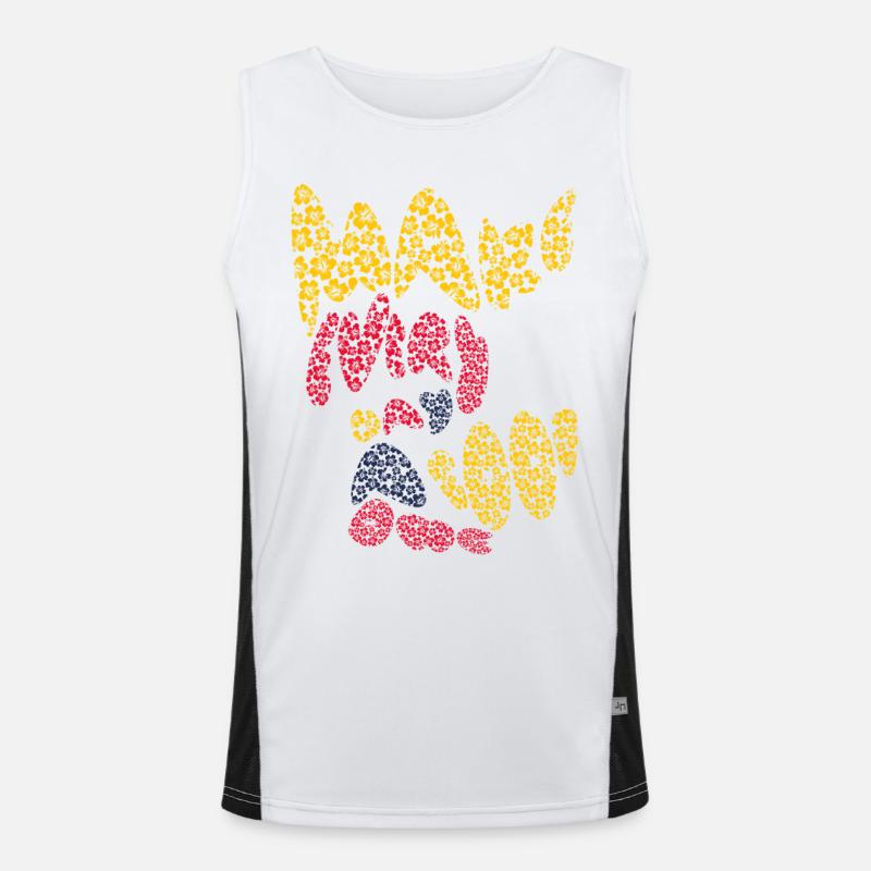 Good One - Positive Mood Men's Functional Contrast Tank Top 