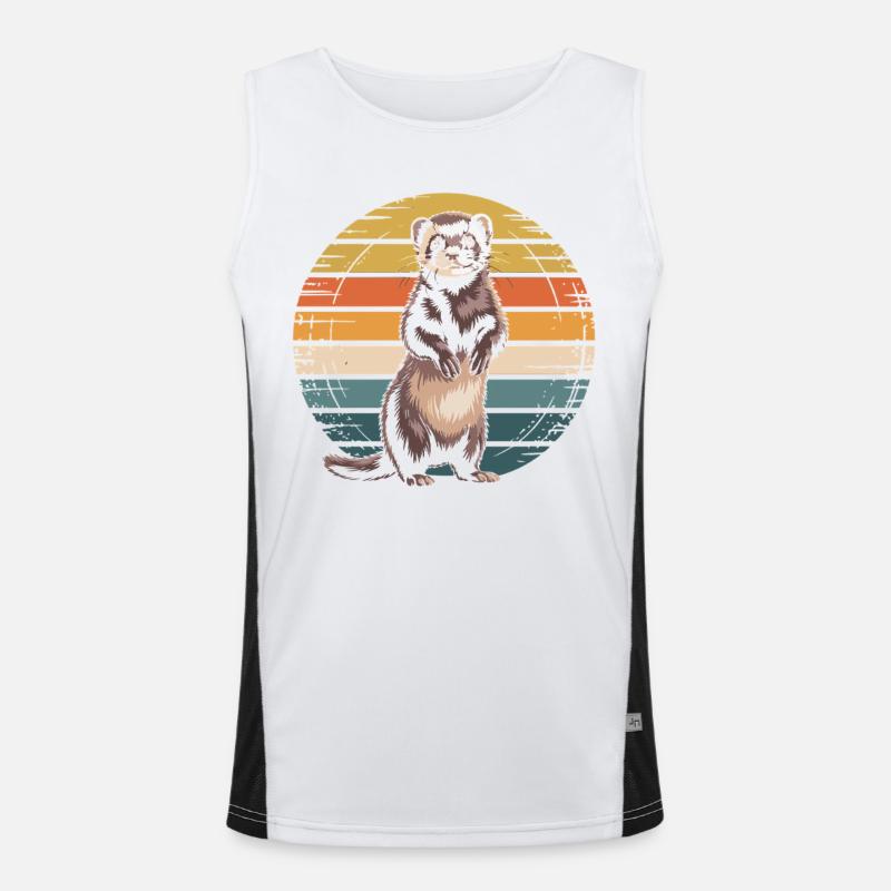 Furet Débardeur respirant contrasté Homme 