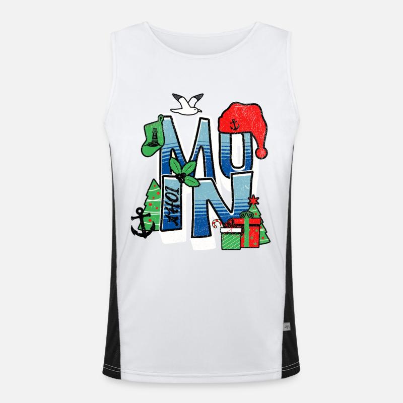 Moin Maritime - Noël Débardeur respirant contrasté Homme 