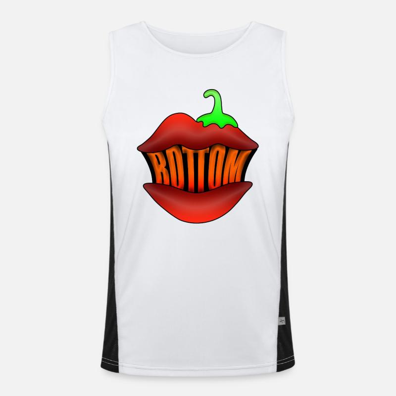 Fond Débardeur respirant contrasté Homme 