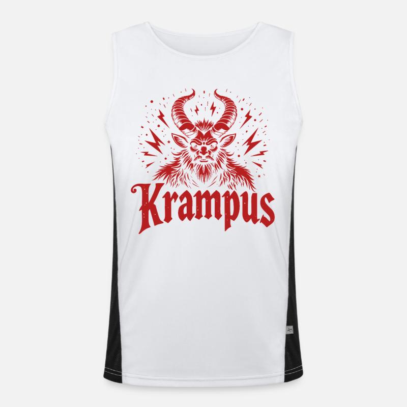 Krampus Débardeur respirant contrasté Homme 