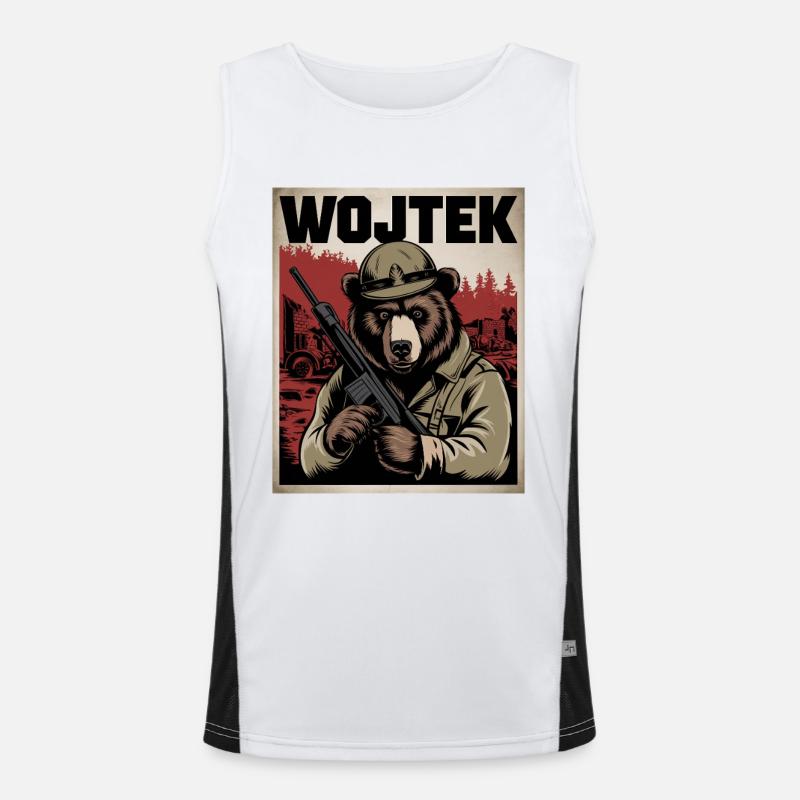 Wojtek L’ours héros de guerre Débardeur respirant contrasté Homme 