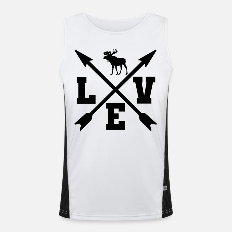 Élan Débardeur respirant contrasté Homme 