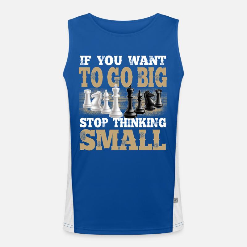 Échecs Débardeur respirant contrasté Homme 