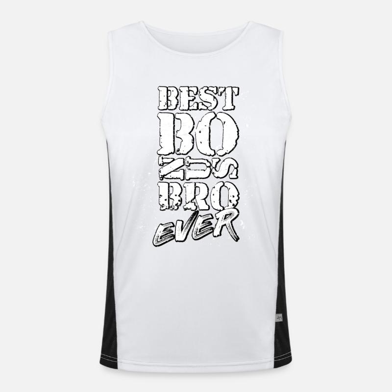 BRO Funktionelles Kontrast-Tank Top für Männer 