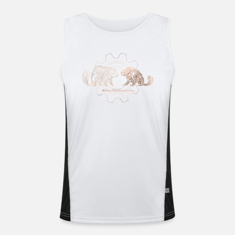 Timberborn – Beaver Engineering Co. Funktionelles Kontrast-Tank Top für Männer 