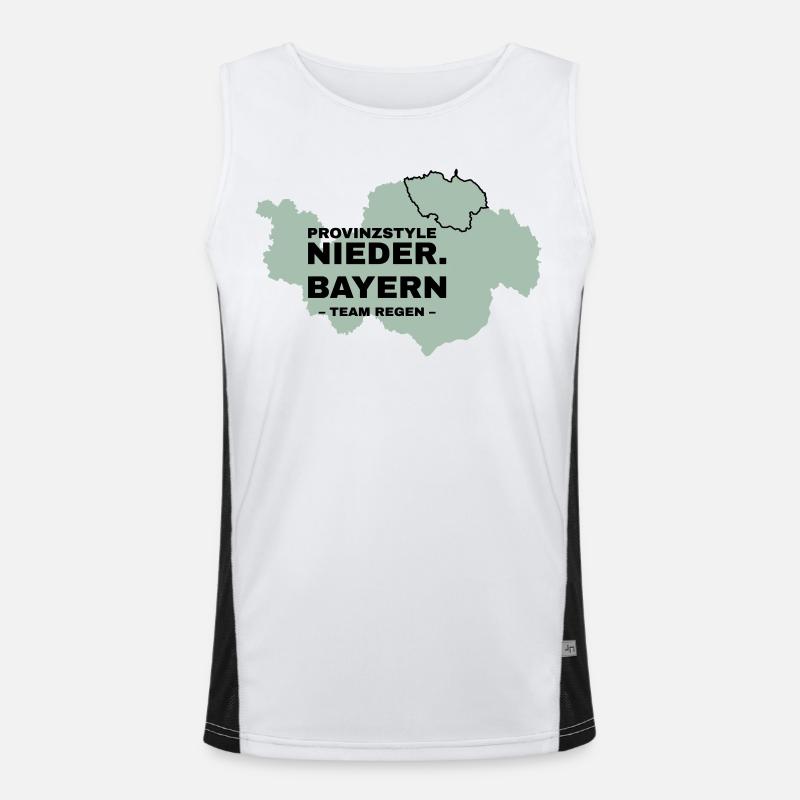 Lower Bavaria | RAIN Men's Functional Contrast Tank Top 