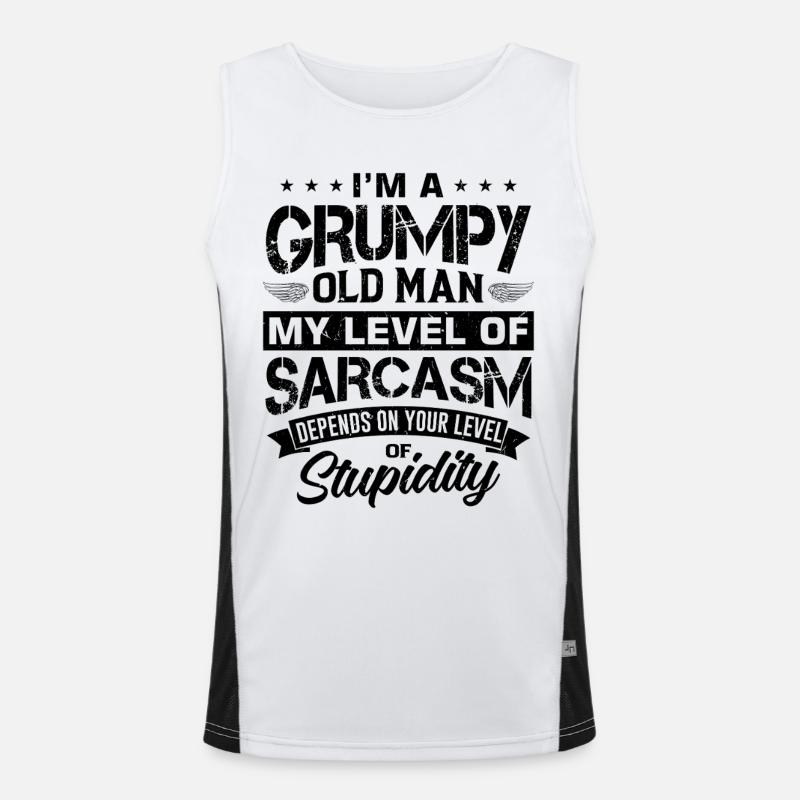 Design is missing Men's Functional Contrast Tank Top 